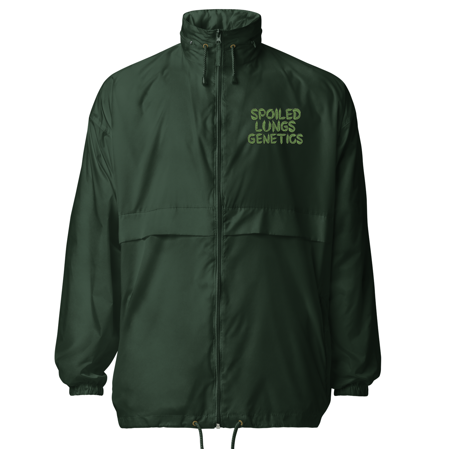 FAN LEAF STITCHED OG Windbreaker