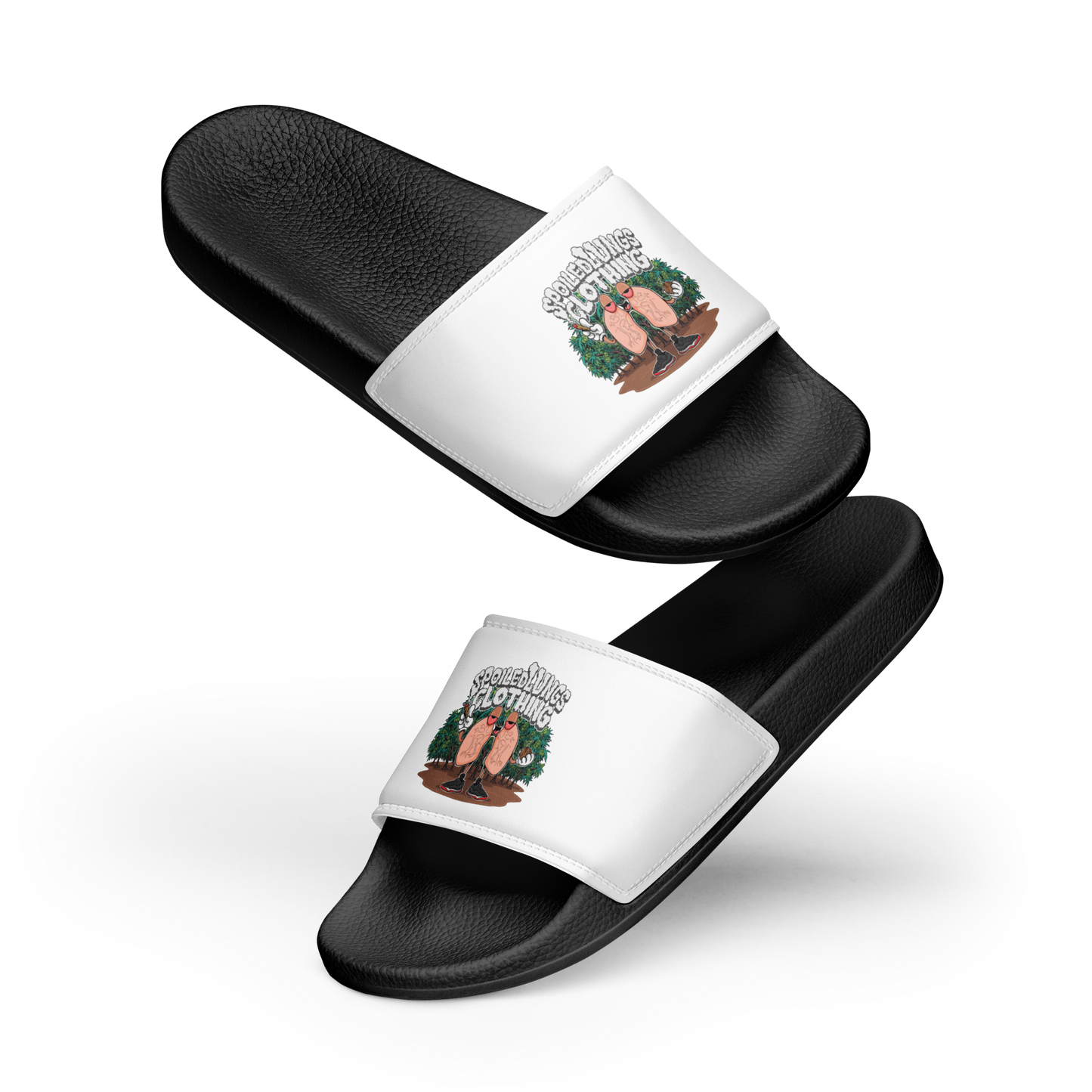 SPOILED LUNGS BREDs MENS Slides